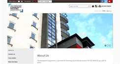 Desktop Screenshot of development.ncha.org.uk